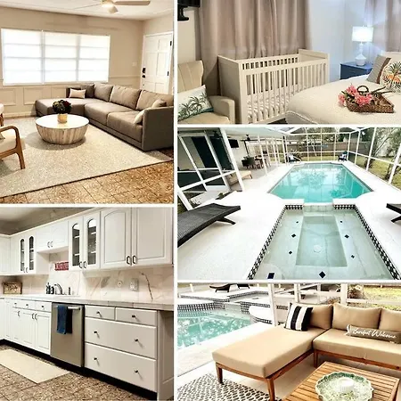 Stunning Heated Pool & Spa House Blocks To Midtown
